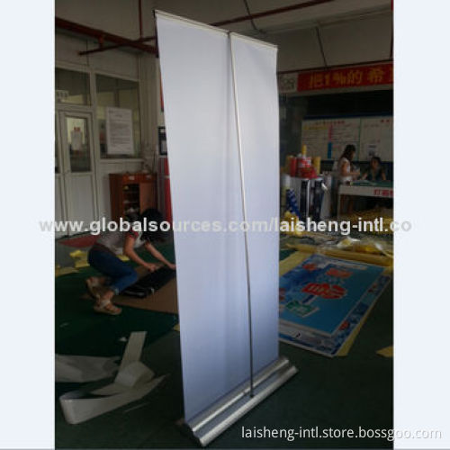 Pull Up Banner Stands with Aluminum Alloy BaseNew